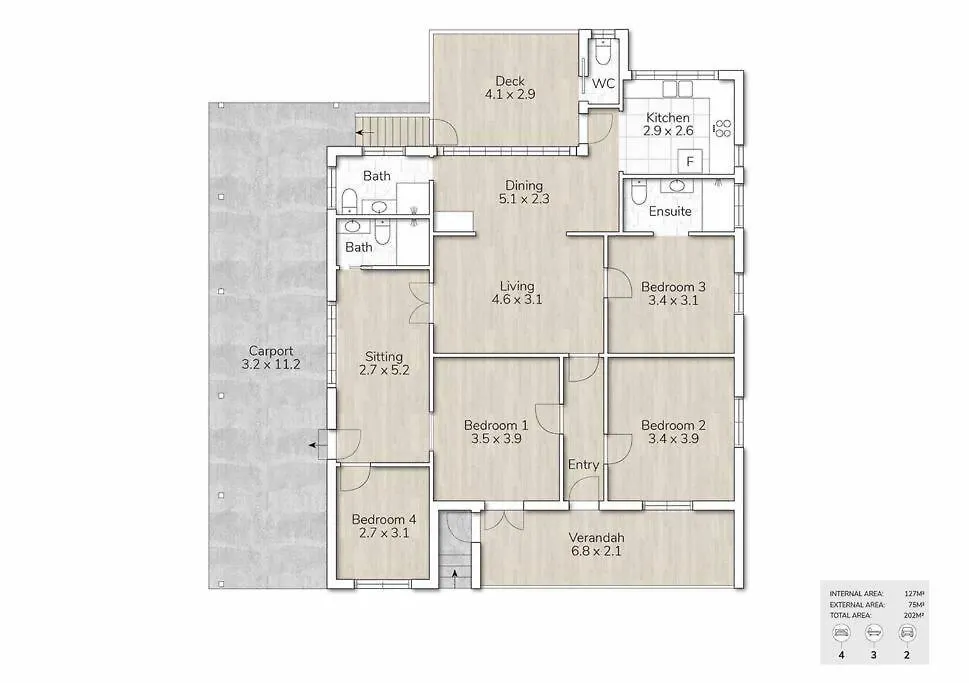 Ferienhaus Heritage 5Br Queenslander- Walk To Cbd & South Bank